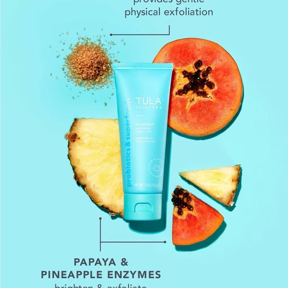 Tula Skincare The Cult Classic so polished exfoliating sugar scrub New in box - Picture 5 of 6